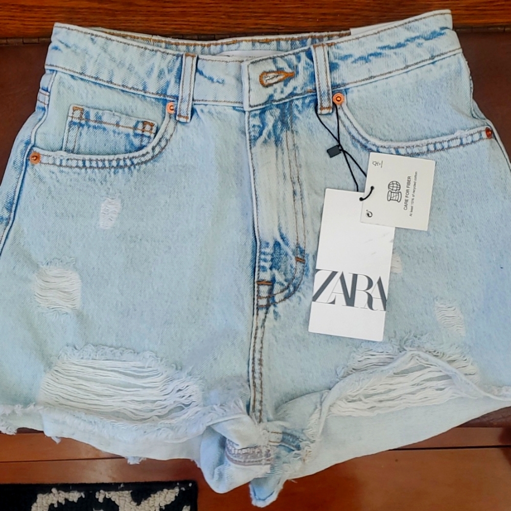 ZARA jean shorts